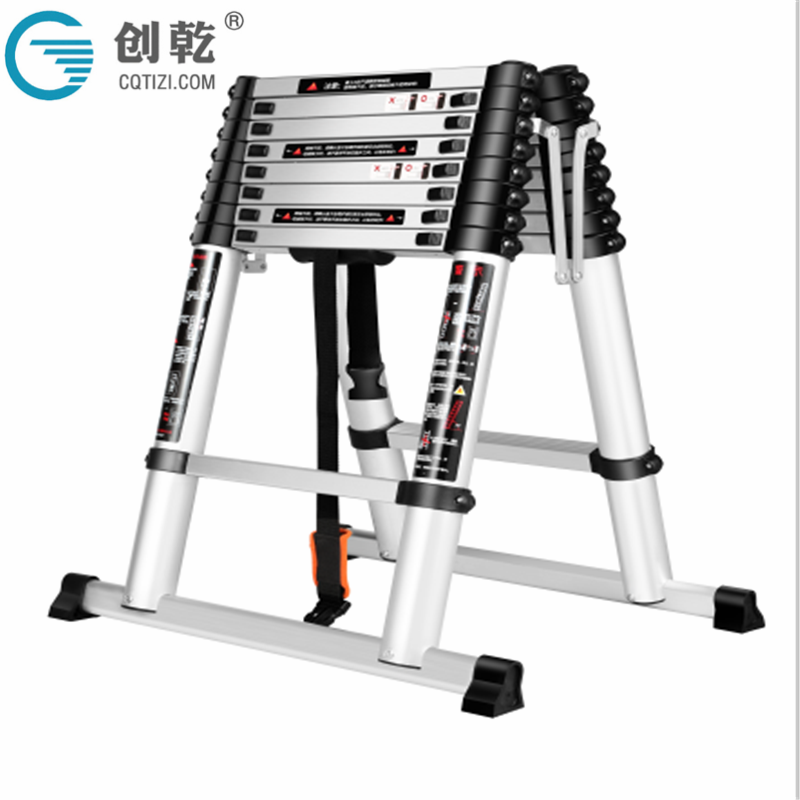 【中山】客戶購(gòu)買2米家用伸縮梯，人字型